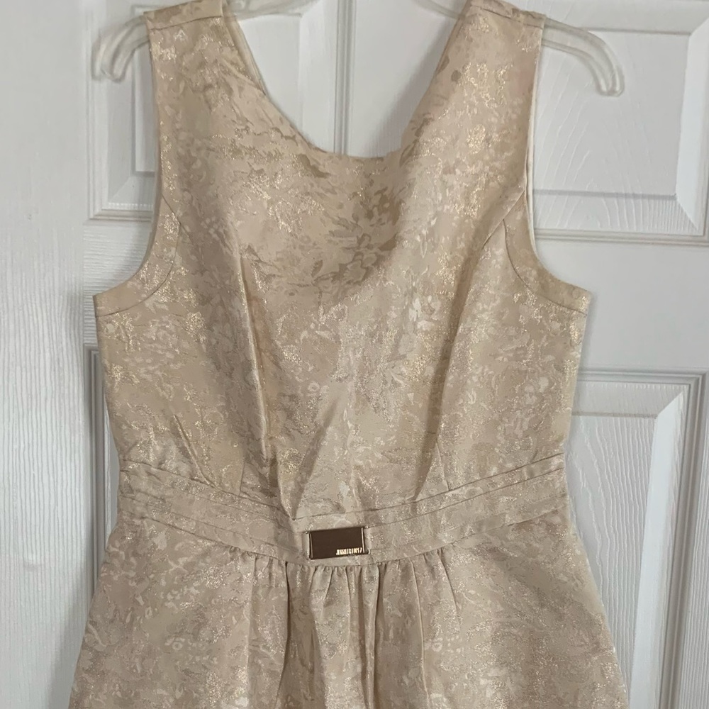 Jennifer Lopez women's dress. Cream/Off white. NWT. Size 12